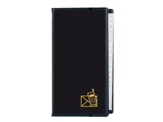 Telefoonalbum Kangaro 215x130mm A-Z 4-rings zwart - 2