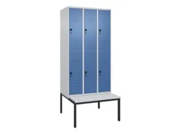 Dubbeldekse dekenkist,HxBxD 2120x900x815mm,3x2vak.,vak B 300mm