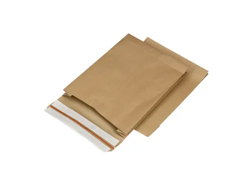 Verzendzak Papier DO Good Bag Onbedrukt 200x300mm Bruin 100 Stuks