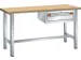 établi,HxlxP 840x1500x700mm,RAL7035,face avant RAL7035