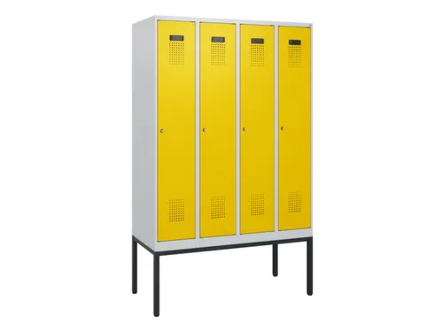 schoollocker,HxBxD 1950x1200x500mm,4vak,vak B 300mm,cil.-slot