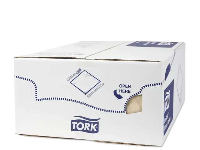 Serviette Tork 478148 Premium LinStyle Dinner Crème