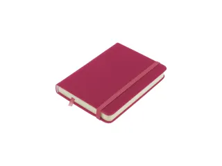 Schetsboek Kangaro A6 ruby PU HC 80 vel 140gr roomwit met elastiek en - 2
