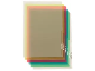 L-map Leitz premium A4 0.15mm PVC geel - 4