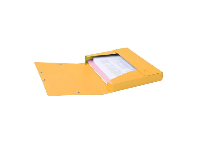 CARTOBOX glanskarton rug 40mm geel