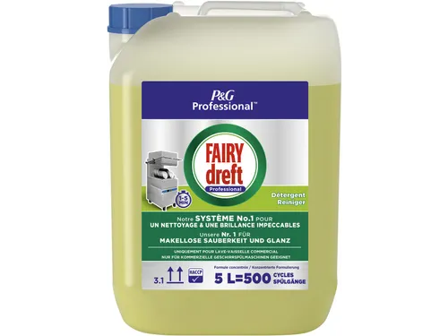 Vaatwasmiddel Professional, Fles Van 5 Liter