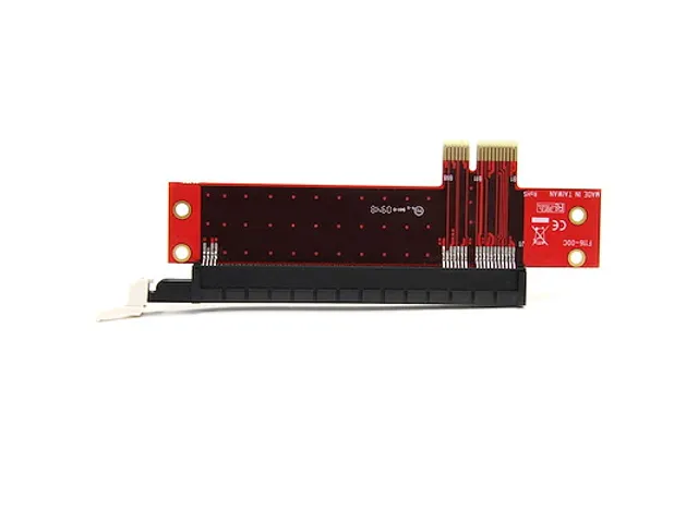 PCI Express X1 naar X16 Low-Profile Slotverlenging Adapter
