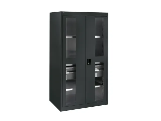 zwaarlastkast met openslaande deuren,HxBxD 1950x1100x641mm,lak RAL5019