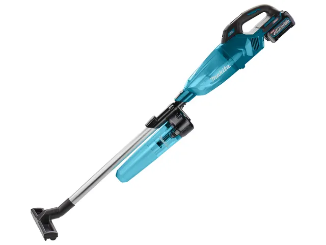 Makita 40 V Max Steelstofzuiger blauw