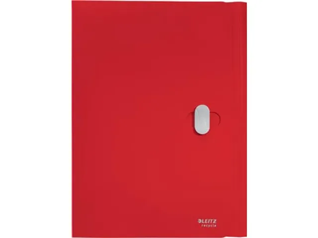 Recycle klepmap uit PP A4 rood