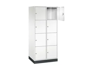 grootvolume-lockersysteem,HxBxD 1950x820x600mm,2x4vakken,cil.-slot - 1
