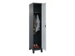 locker,HxBxD 1950x400x500mm,1vak,vak B 400mm,cil.-slot,voeten