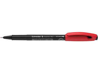 Fineliner Schneider Topliner 967 Rood 0.4mm - 3