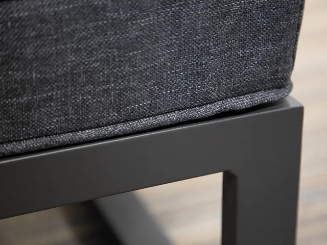 Ensemble De Salon Tout-en-un Noir + Anthracite