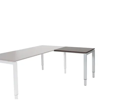 Domino Aanbouw Hoogte Verstelbaar 800x600mm Logan Eiken 25mm Alu