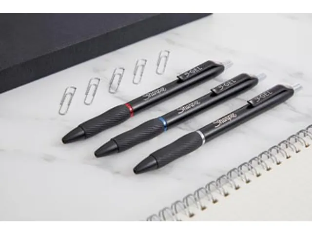 S-gel roller, medium punt, rood