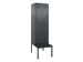 locker met bank,voor scheiding van kleding,HxBxD 2120x600x815mm,2vak