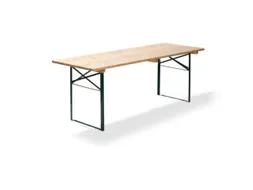 biertafel,HxBxD 780x2200x800mm,rechthoekig,frame donkergroen