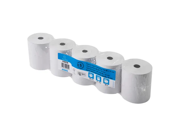 Bobine pour tickets de caisse 80x73m - 80m - 1 pli thermique 48/m2- gr