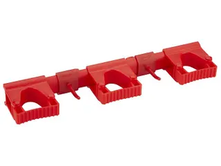 Vikan Hygiënisch Hi-Flex Ophangsysteem 2 Haken Rood - 1