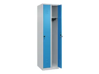 locker,HxBxD 1850x500x500mm,2vak,vak B 250mm,draaigrendel - 2