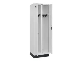 locker voor scheiding van kleding,HxBxD 1950x600x500mm,2vak - 1