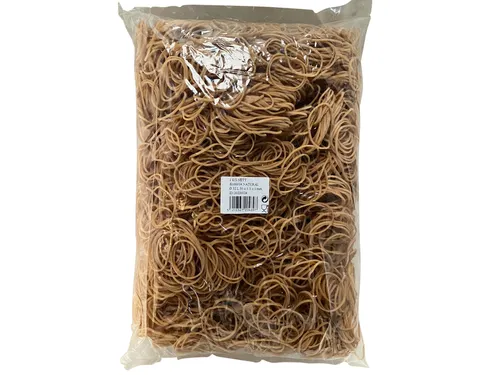 Elastiek Standard Rubber Bands 14 50x1.5mm 1kg 5333 stuks bruin