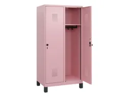 schoollocker,HxBxD 1630x800x500mm,2vak,vak B 400mm,draaigrendel,voeten