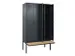 locker met bank,voor scheiding van kleding,HxBxD 2120x1200x815mm,4vak