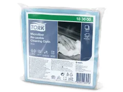 Tork 183600 Premium Microvezel Reinigingsdoek Blauw