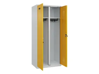 locker voor scheiding van kleding,HxBxD 1850x800x500mm,2vak - 1