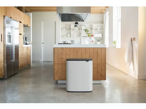 Afvalbak Bo Touch Bin 60 Liter Wit