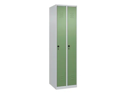 locker,HxBxD 1850x500x500mm,2vak,vak B 250mm,draaigrendel