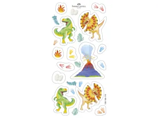 Kleurpotlood Faber-Castell Grip Dino 10 colour grip + 3 metallic grip - 5