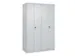 locker voor scheiding van kleding,HxBxD 1850x1200x500mm,4vak