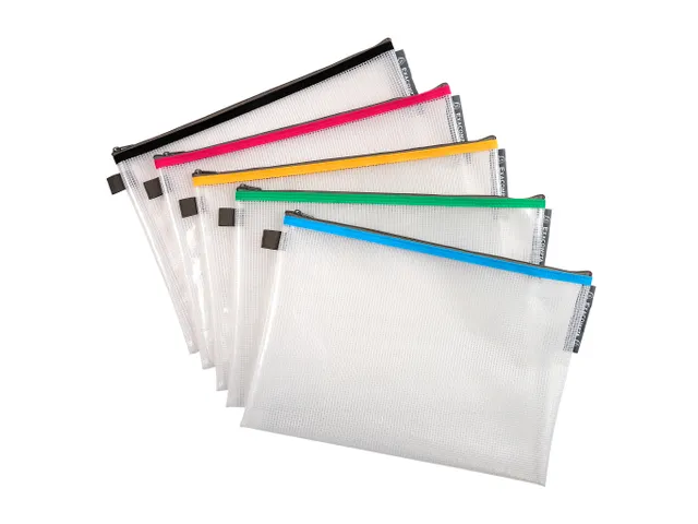 Etui zip EVA A4 geassorteerd