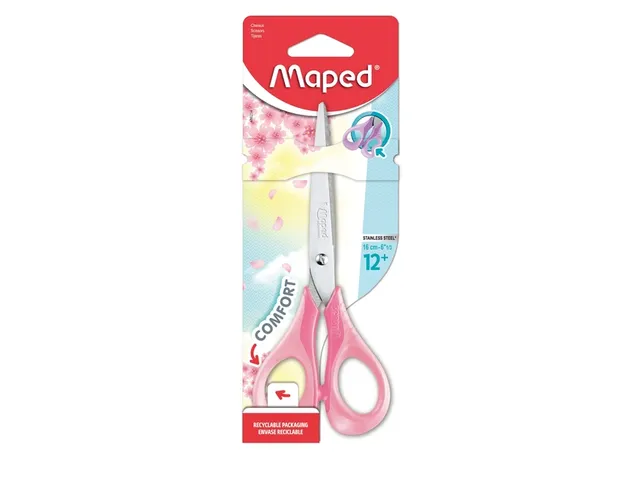 Schaar Maped Sensoft 16cm pastel assorti