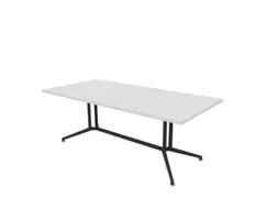 vergadertafel,HxBxD 740x2100x1000mm,rechthoekig