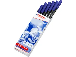 Brushpen edding 4200 porselein blauw - 10