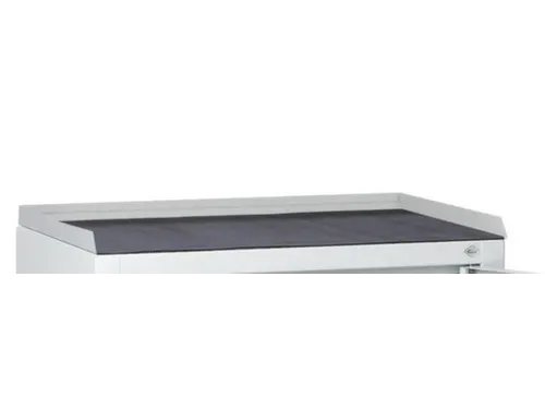 afrolrand,v. bijzetkast,driezijdig,HxBxD 20x500x500mm,v. kast B 500mm