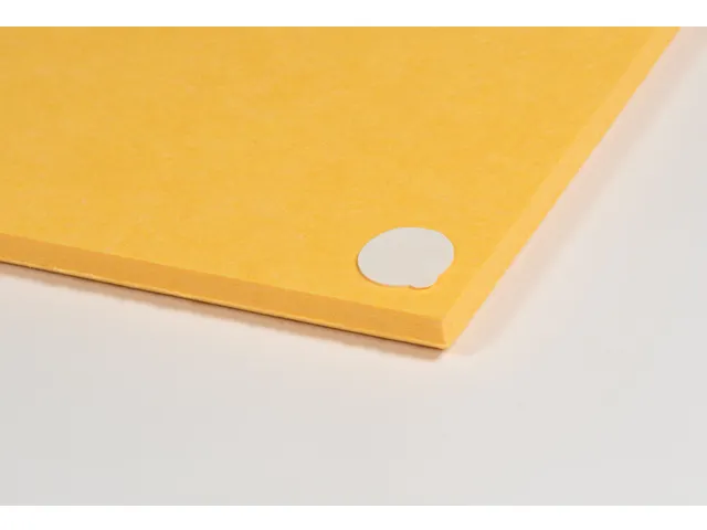 Panneau mural acoustique Feutre PET 30x120cm Jaune 4pcs