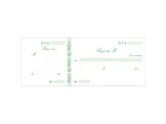 Bonboek ontvangstbew ijs 10,5x16,5 50bl