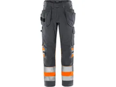 Fristads 2640 broek voor P/COT, oranje/grijs, maat C156, per stuk