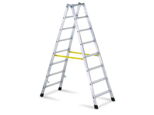 Boktrap Aluminium L 1 84M 2X8Treden Dubbelzijdig Uitvoering Nl