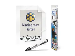 Legamaster Magic-Chart Clearboard Folie 60x80cm Transparant 25 vel