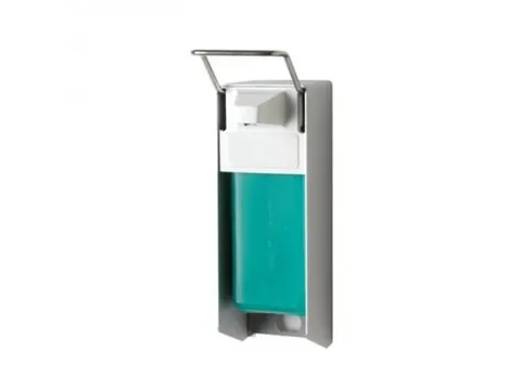 Zeepdispenser 500 ML Met Korte Elleboogbediening aluminium