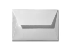 Envelop Oud Hollands ongegomd wit 130 Gram met watermerk 102x145mm