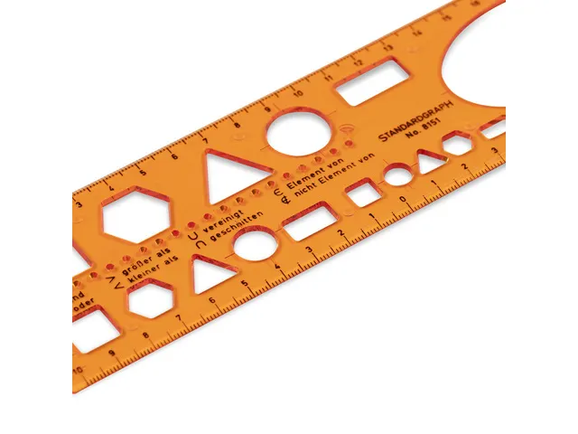 Gabarit Standardgraph pour collection cuir, différentes tailles