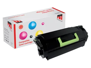 Tonercartridge Quantore alternatief tbv Lexmark 52D2000 zwart - 1