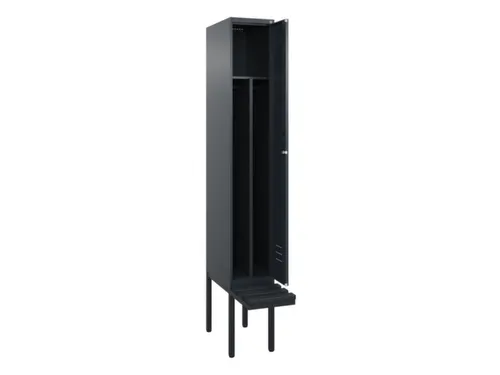 locker voor scheiding van kleding,HxBxD 2120x300x815mm,1vak
